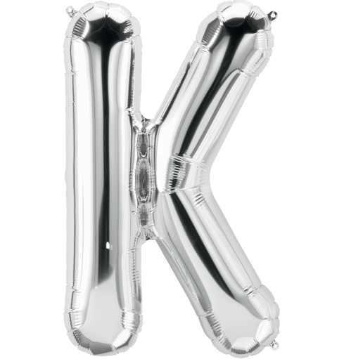 Silver Letter K 34