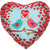 NorthStar Mylar & Foil Te Amo Birds 18″ Balloon