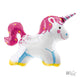 Unicorn with Starry Mane and Tail 36″ Foil Balloon