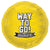 Northstar Mylar & Foil Way To Go Graduate! Yellow 18″ Balloon