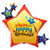 Northstar Mylar & Foil Wishing you a Happy Birthday 26″ Balloon