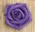 NST Purple Foam Rose Single  2.75″ (12 count)