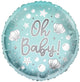 Oh Baby! Blue 18″ Balloon