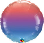 Ombre Winter Round 18″ Foil Balloon by Qualatex from Instaballoons