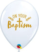 On Your Baptism 11″ Latex Balloons (50 count)