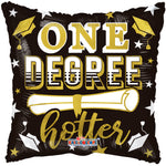 One Degree Hotter Graduation 18″ Foil Balloon by Convergram from Instaballoons