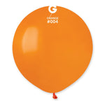 Orange 19″ Latex Balloons by Gemar from Instaballoons