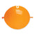 Orange G-Link 13″ Latex Balloons by Gemar from Instaballoons