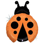 Orange Ladybug 27″ Foil Balloon by Betallic from Instaballoons
