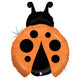 Orange Ladybug 27″ Balloon