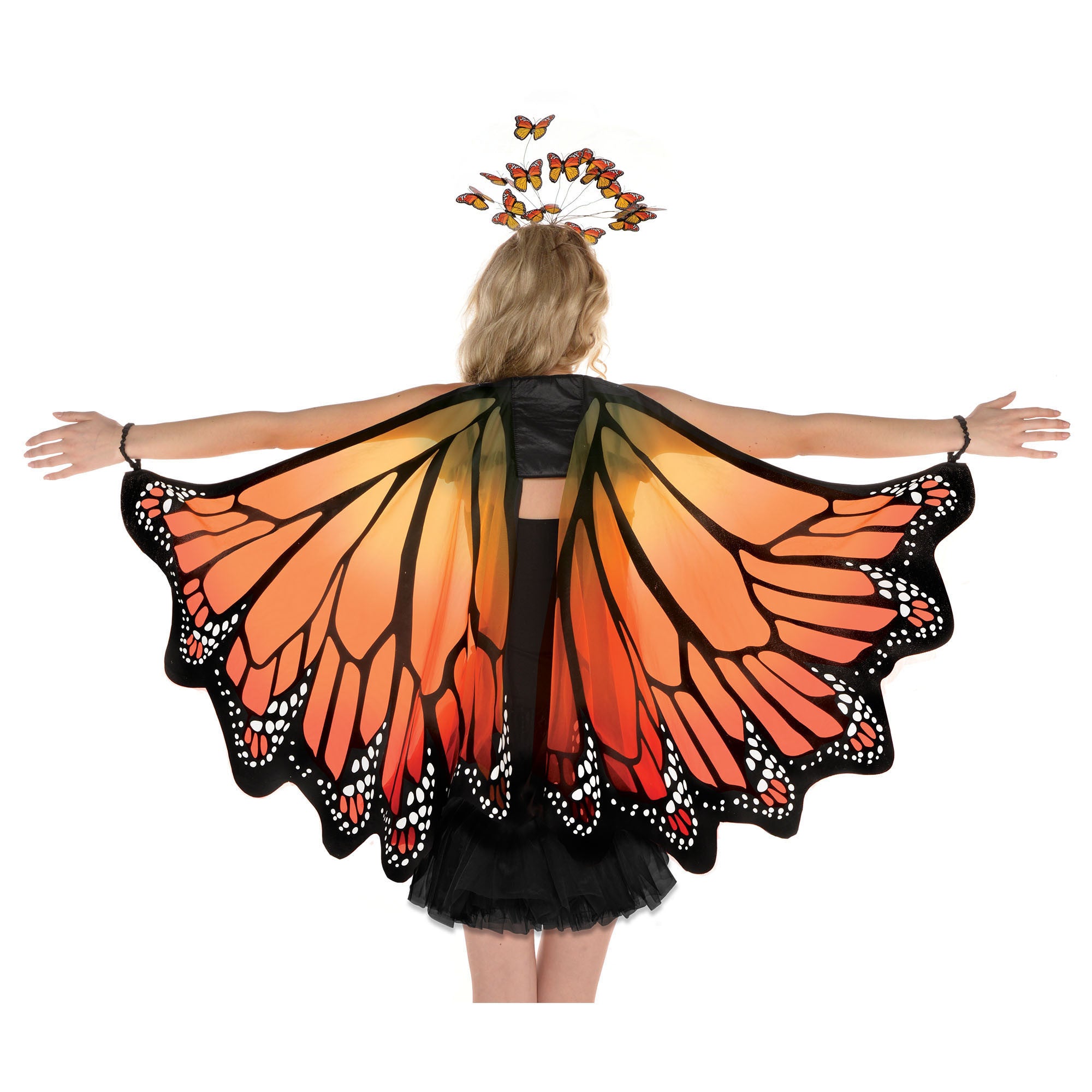Wholesale  Monarch Butterfly Pick 4 **12 pc pkg** - Orange