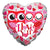 Owls I Love You 18″ Foil Balloon by Convergram from Instaballoons