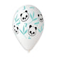Panda & Bamboo Leaves Printed 13″ Latex Balloons (50 count)