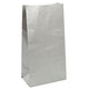 Paper Gift Favor Bags Metallic Silver (10 count)