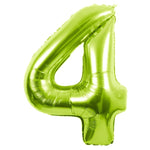 Party America Mylar & Foil Green Number 4 Metallic 34″ Balloon