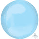 Globo Azul Pastel Jumbo Orbz 21″