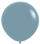 Pastel Dusk Blue 24″ Latex Balloons (10 count)