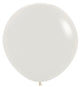 Pastel Dusk Cream 24″ Latex Balloons (10 count)