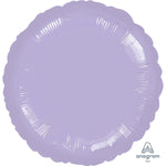 Pastel Lilac Round Circle 18″ Foil Balloon by Anagram from Instaballoons