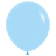 Pastel Matte Blue 18″ Latex Balloons (25 count)