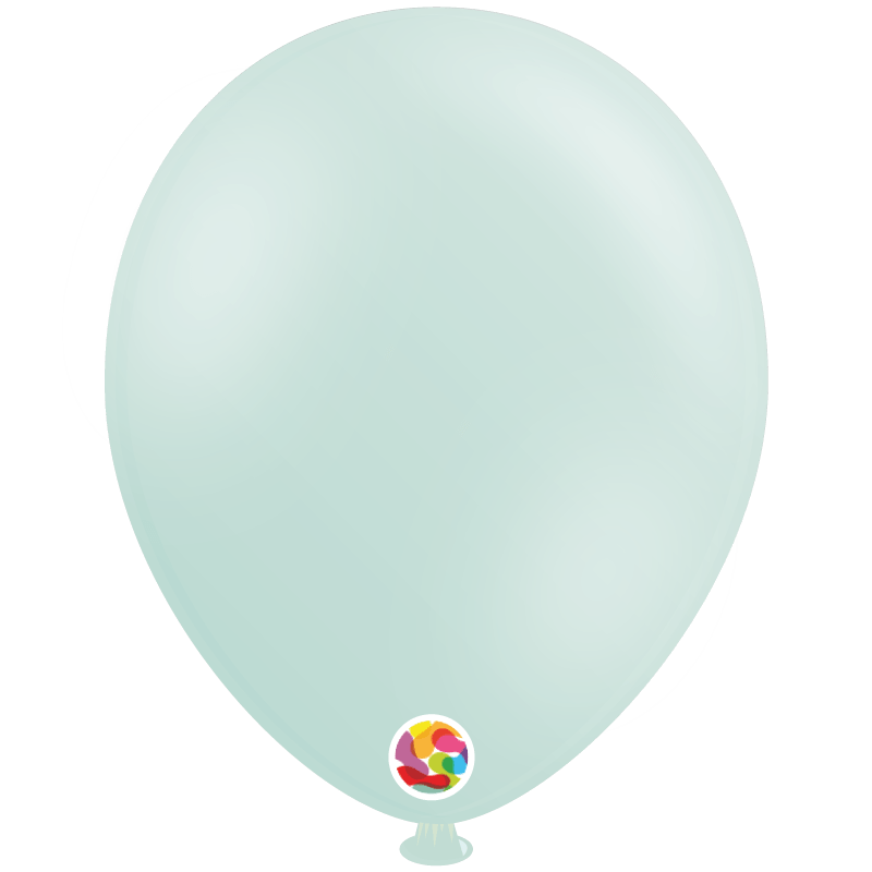 Ballon vert pastel mat