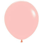 Pastel Matte Melon 18″ Latex Balloons by Sempertex from Instaballoons