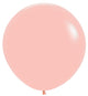 Pastel Matte Melon 24″ Latex Balloons (10 count)