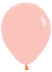 Pastel Matte Melon 5″ Latex Balloons by Sempertex from Instaballoons