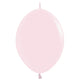 Pastel Matte Pink Link-O-Loons 6″ Latex Balloons (50 count)