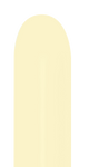 Globos de látex amarillo pastel mate 260 (50 unidades)