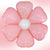 Pastel Pink Daisy Flower 24″ Foil Balloon by Imported from Instaballoons