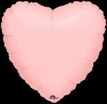 Pastel Pink Heart 32″ Foil Balloon by Anagram from Instaballoons