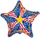 Patriotic USA Old Glory Pin Wheel 18″ Balloon