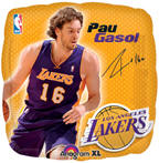 Pau Gasol Lakers 18″ Foil Balloon by Anagram from Instaballoons