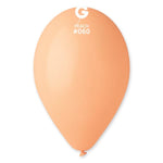 Peach 12″ Latex Balloons by Gemar from Instaballoons