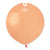 Peach 19″ Latex Balloons by Gemar from Instaballoons