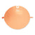 Peach G-Link 13″ Latex Balloons by Gemar from Instaballoons