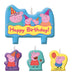 Peppa Pig Birthday Candle Set