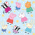 Peppa Pig Lunch Napkins by Unique from Instaballoons