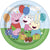 Peppa Pig Plates 7″ by Unique from Instaballoons