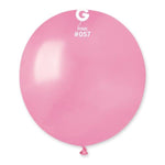Pink 19″ Latex Balloons by Gemar from Instaballoons