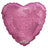 Pink Glitter Heart 18″ Foil Balloon by Convergram from Instaballoons