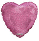 Pink Glitter Heart 18″ Balloon