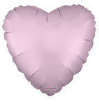 Pink Matte Heart (requires heat-sealing) 9″ Foil Balloons by Convergram from Instaballoons