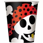 Pirate Fun Cups 9 oz by Unique from Instaballoons