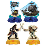 Pirate Mini Centerpieces by Beistle from Instaballoons