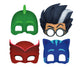 Máscaras surtidas de PJ Masks (8 unidades)