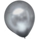 Platinum Satin Luxe 11″ Latex Balloons (6 count)
