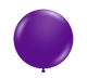 Globos de látex morado ciruela de 36″ (10 unidades)