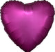 Pomegranate Pink Heart Satin Luxe 19″ Balloon